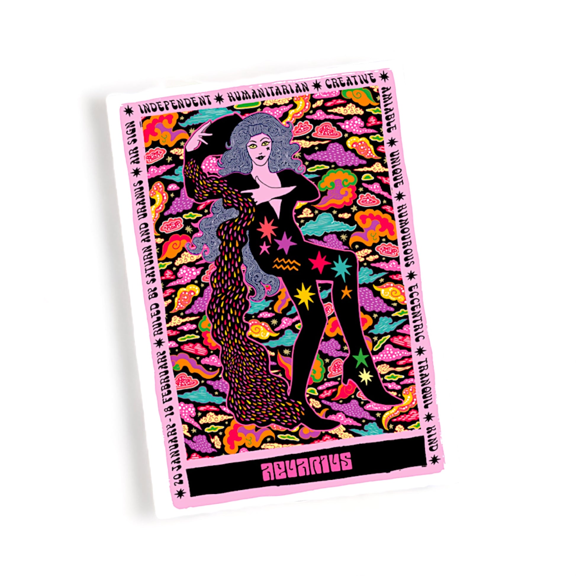 Zodiac Greeting Cards by Sign - Hella Kitsch