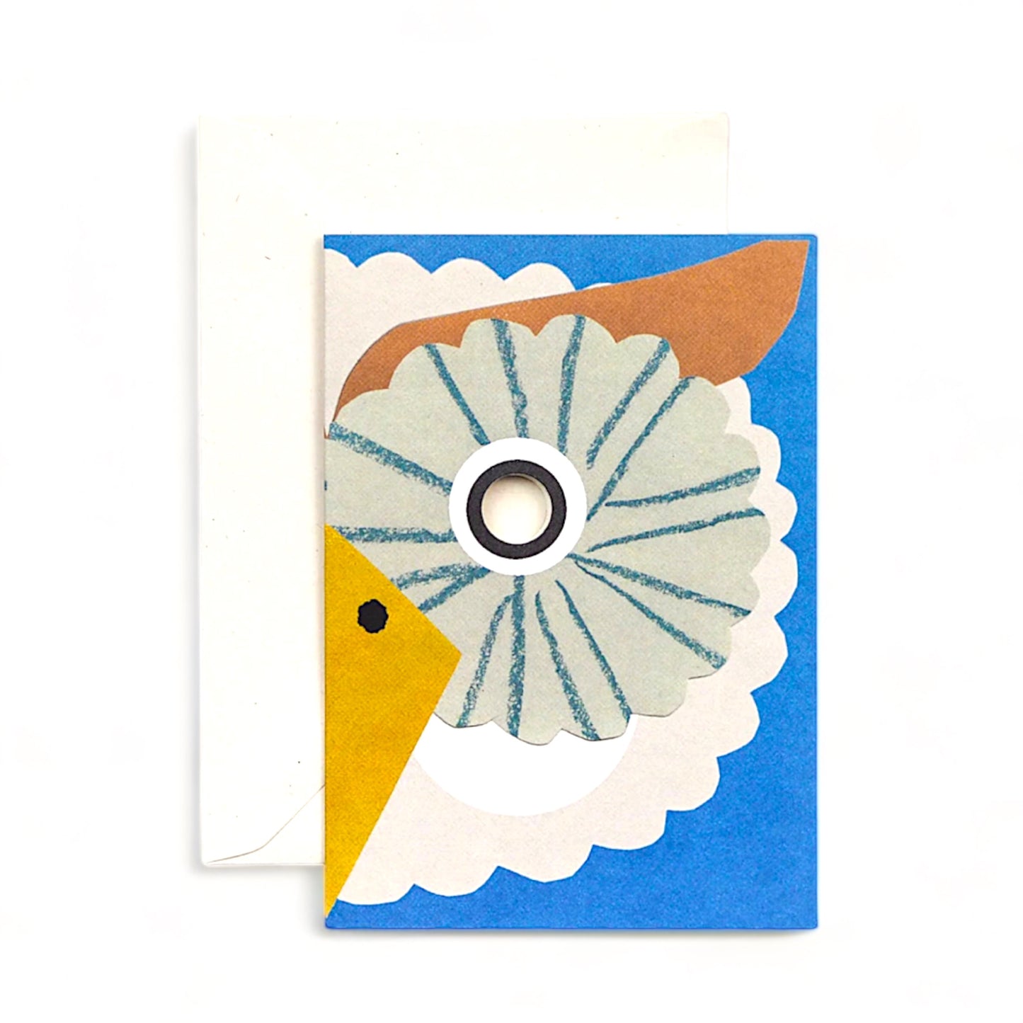 Owl Mask - Greeting Card