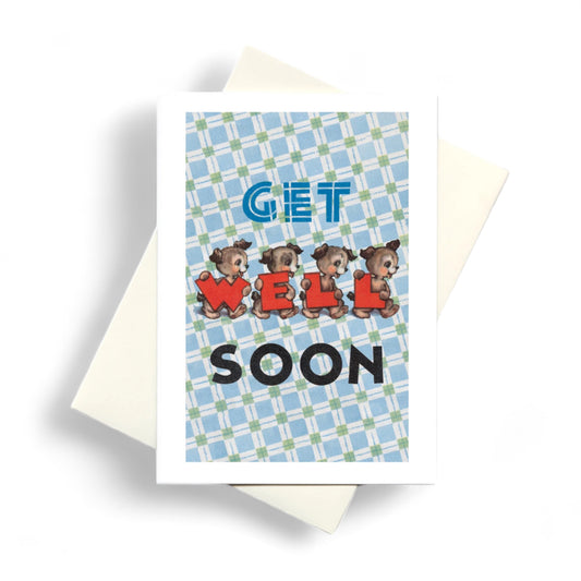 Get Well Soon - Greeting Card - Hella Kitsch