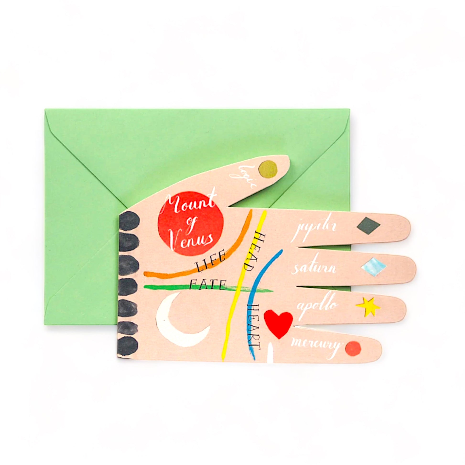 Palm Reading - Greeting Card - Hella Kitsch