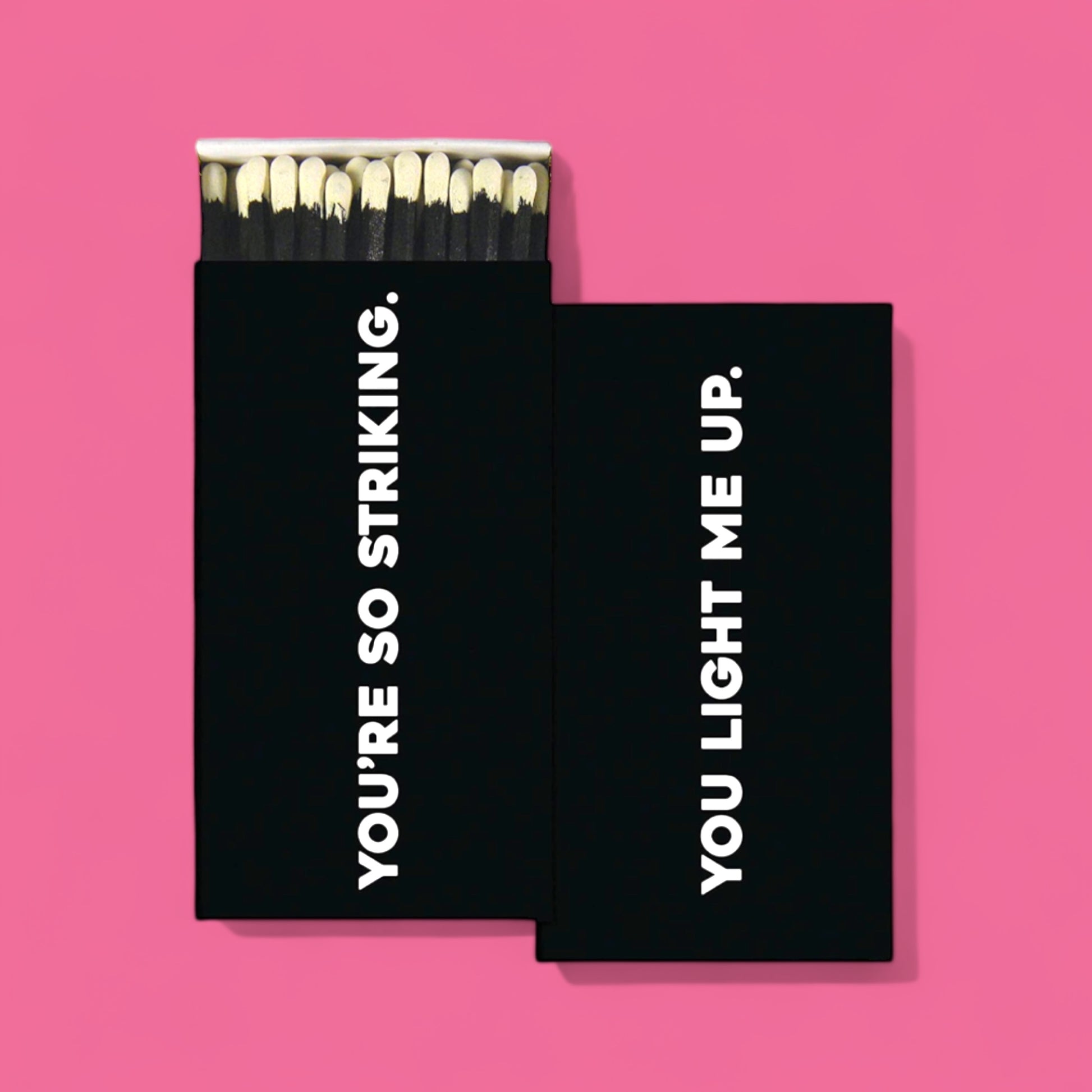 Boxed Safety Matches - Light Me Up - Hella Kitsch