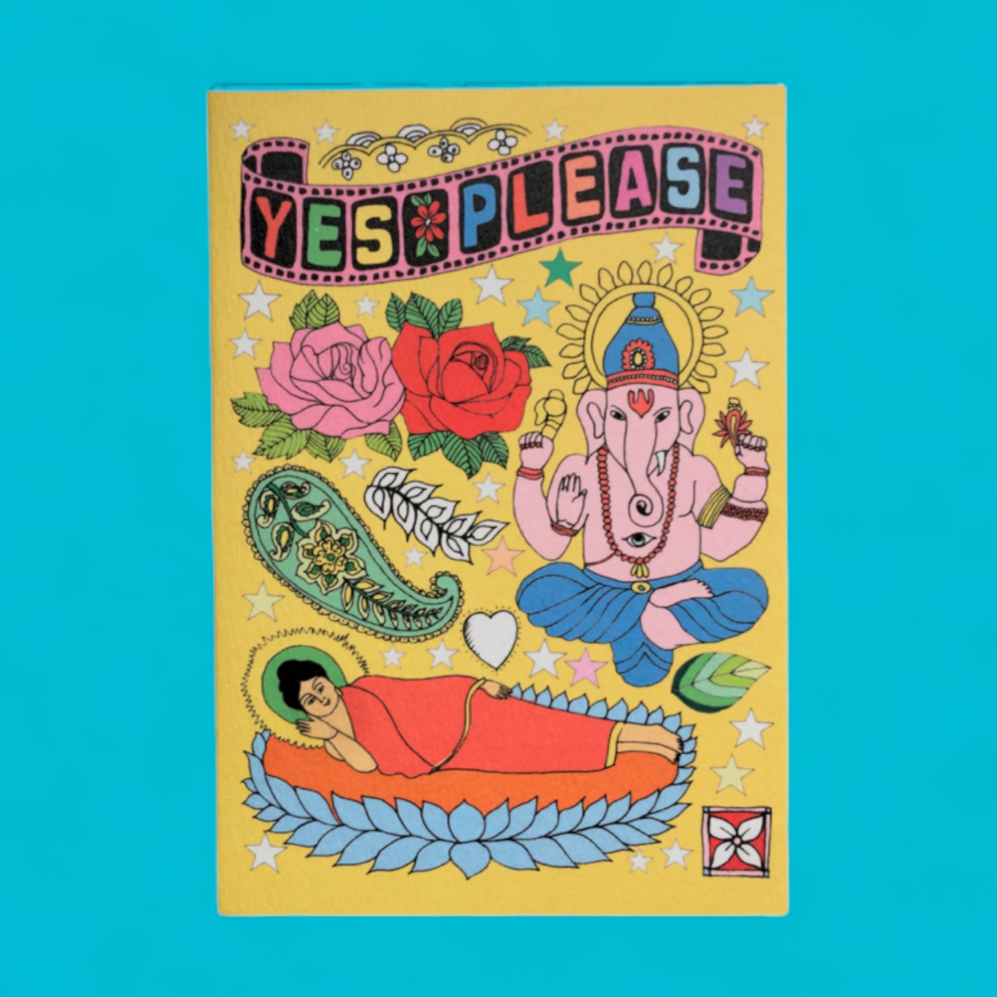 Ganesh Mini Notebook - Hella Kitsch