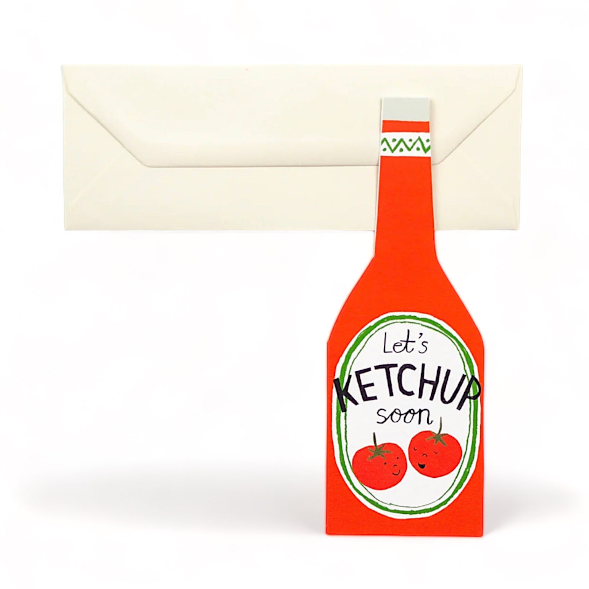 Let’s Ketchup Soon - Greeting Card - Hella Kitsch