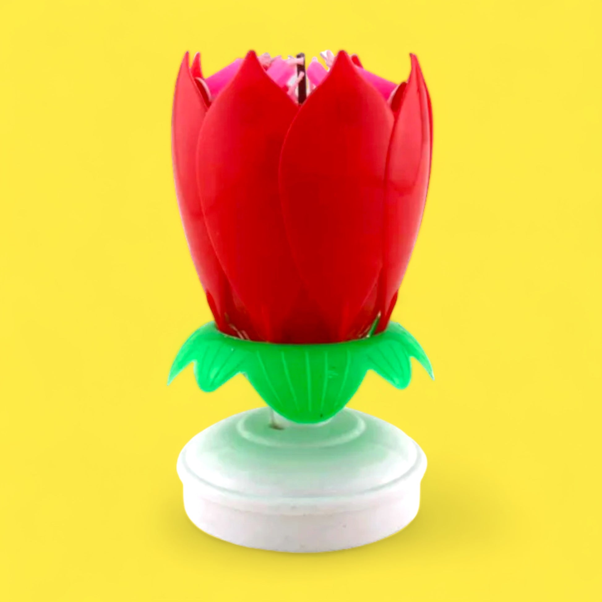 Musical Lotus Birthday Candle - Hella Kitsch