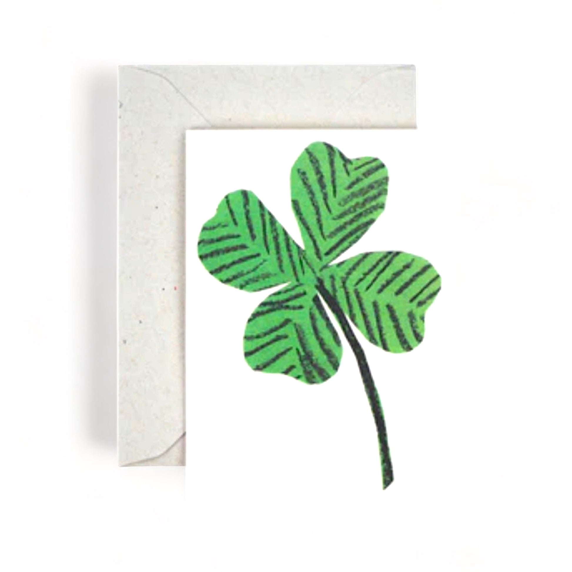 Lucky Clover - Greeting Card - Hella Kitsch