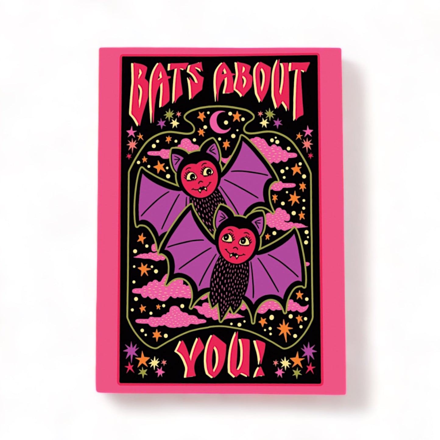 Bats About You - Halloween Greeting Card