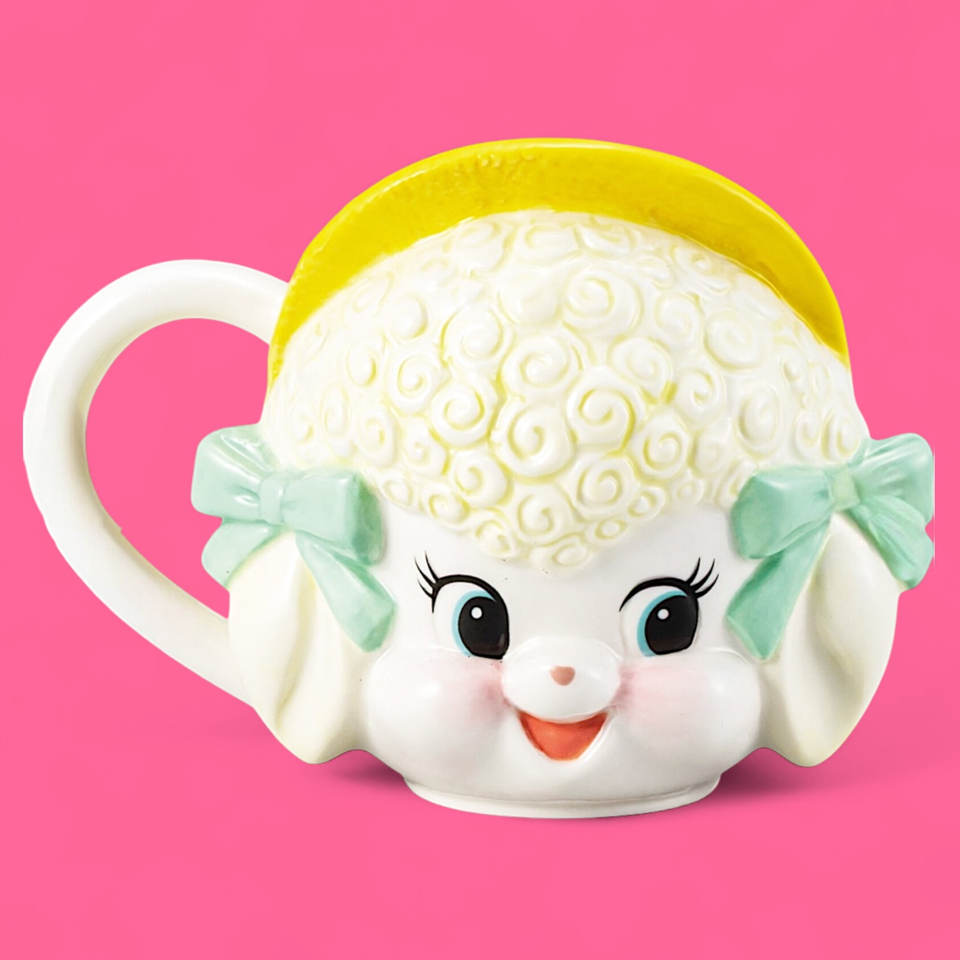 Kitschy Cuties Ceramic Collectible Mugs - Hella Kitsch