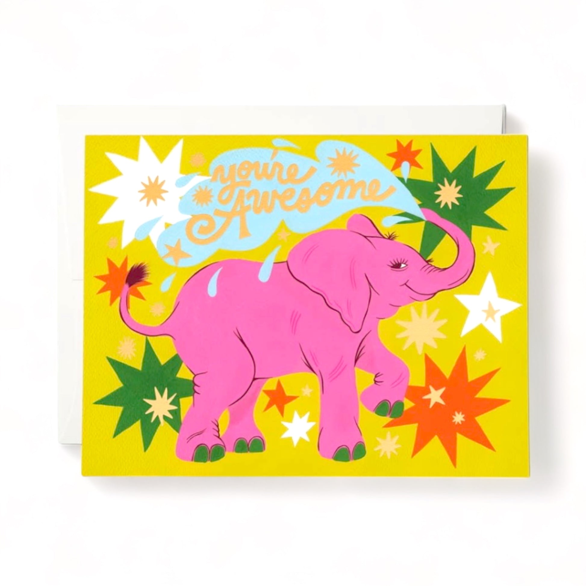 You’re Awesome Greeting Card - Hella Kitsch