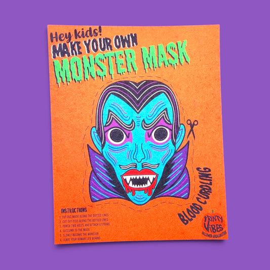 Make Your Own Classic Monster Mask