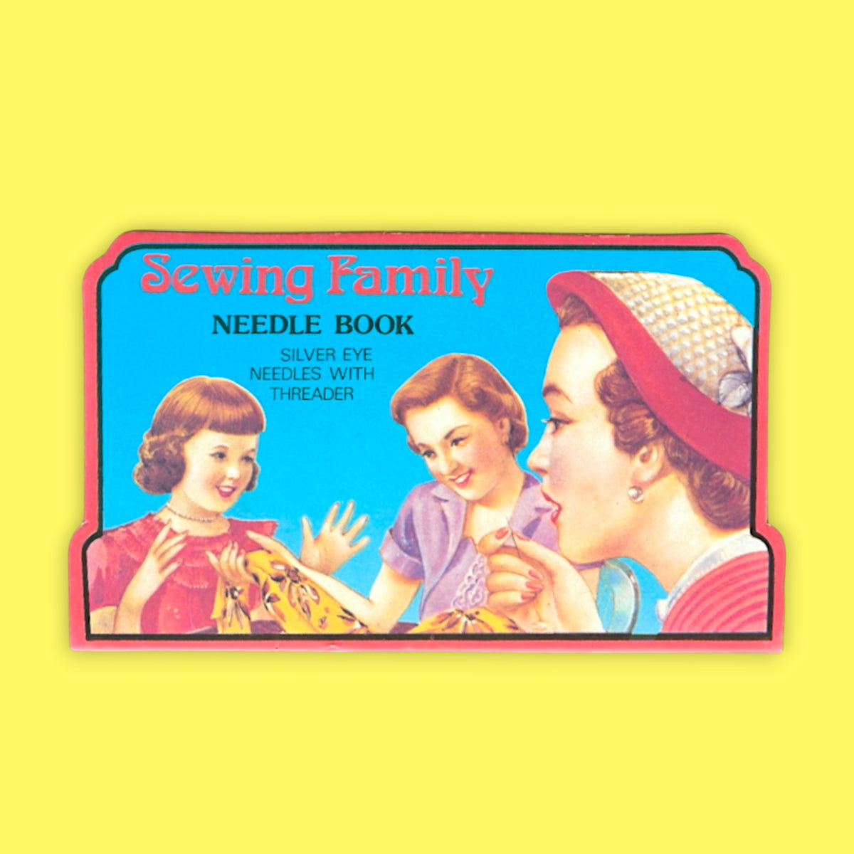 Vintage Inspired Sewing Family Book of Needles