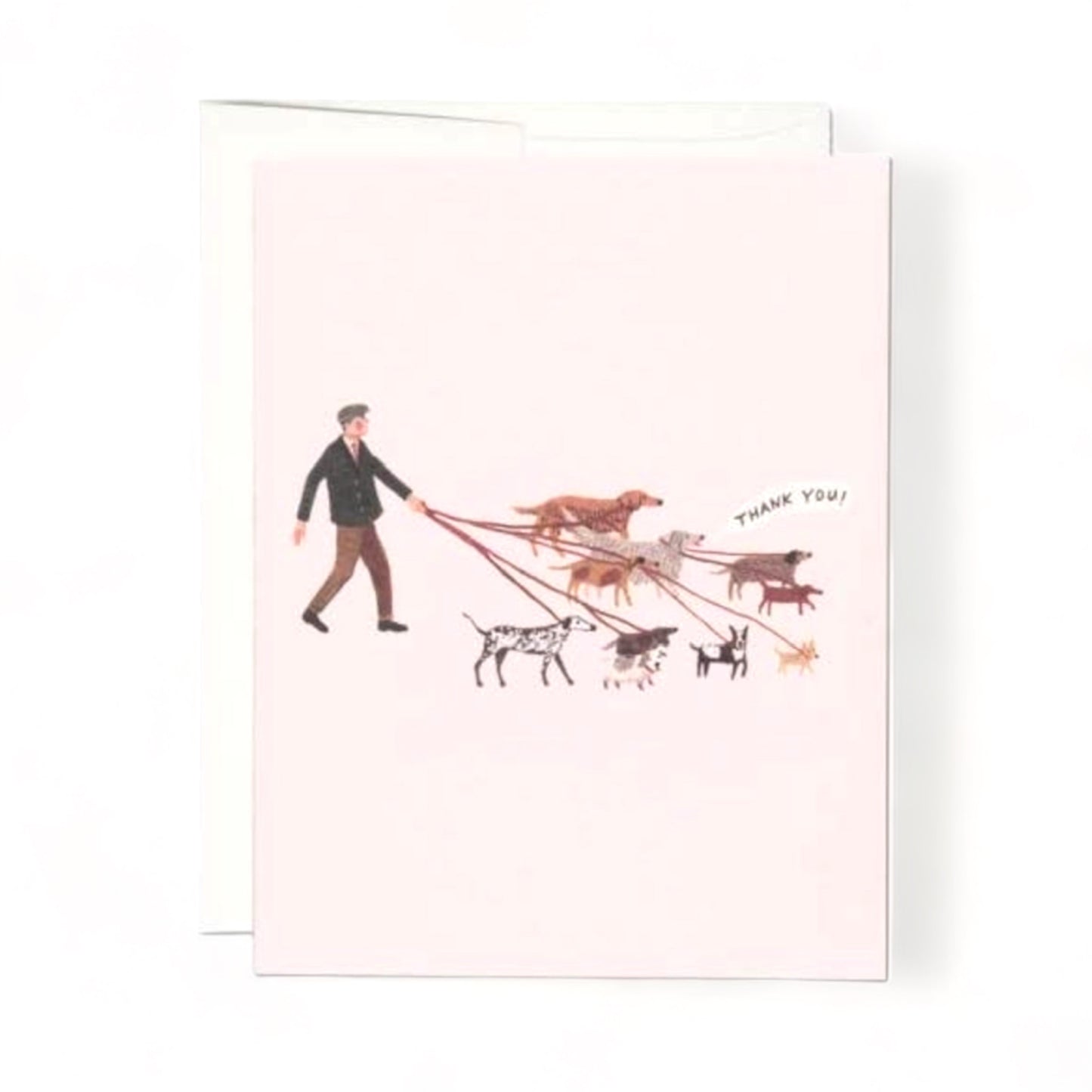 Doggy Thank You - Greeting Card