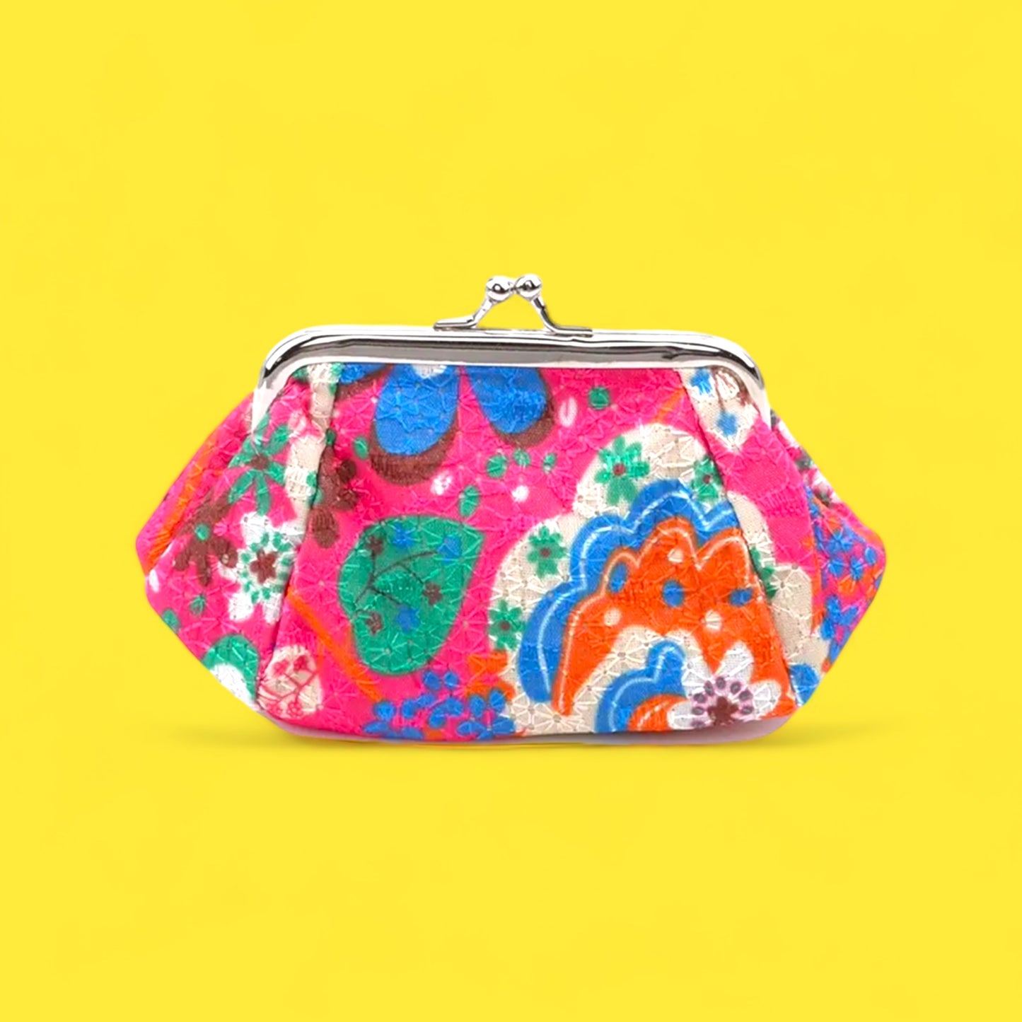 Japanese Flower Power Coin Purse - Hella Kitsch