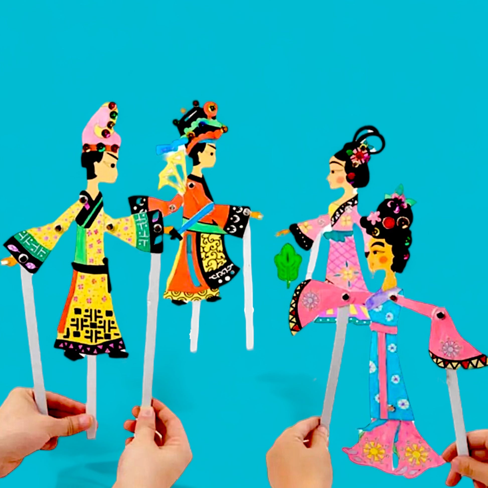 Traditional Chinese DIY Puppets - Hella Kitsch