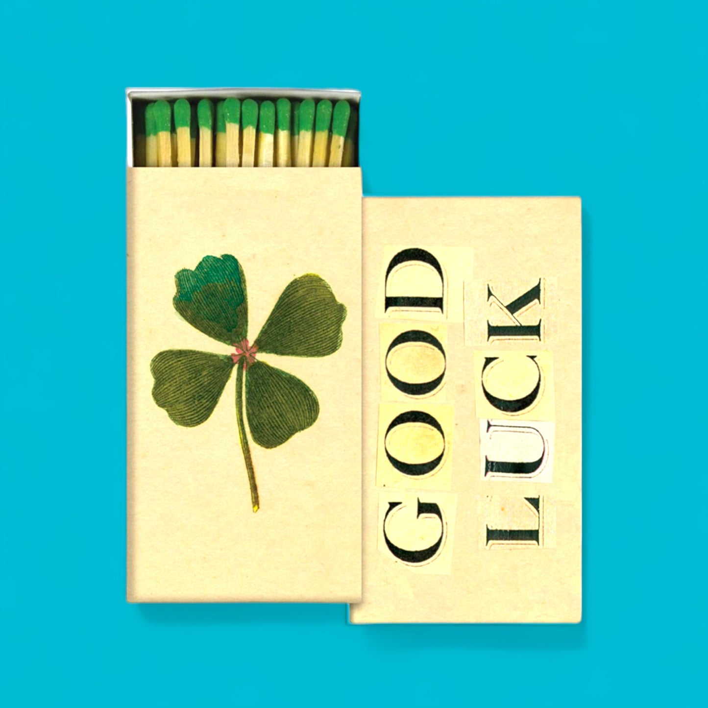 Boxed Safety Matches - Lucky