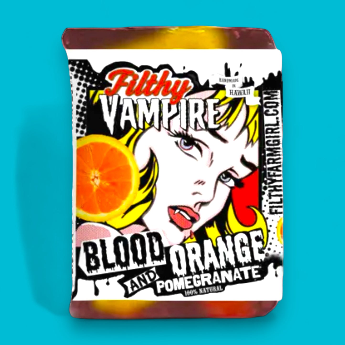 Filthy Vampire Blood Orange Soap