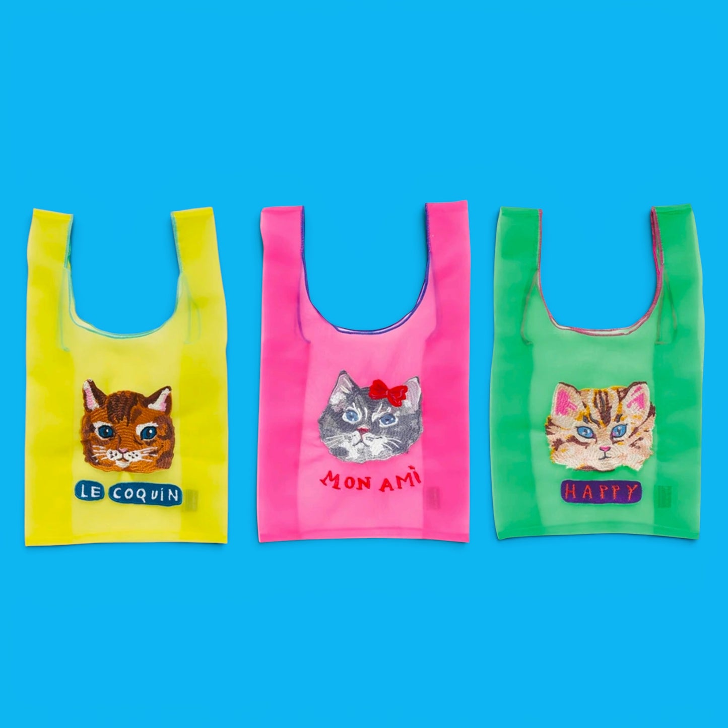 Nathalie Lete Organza Embroidered Tote