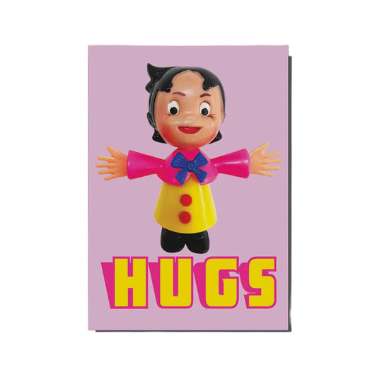 Kitschy Hugs - Greeting Card