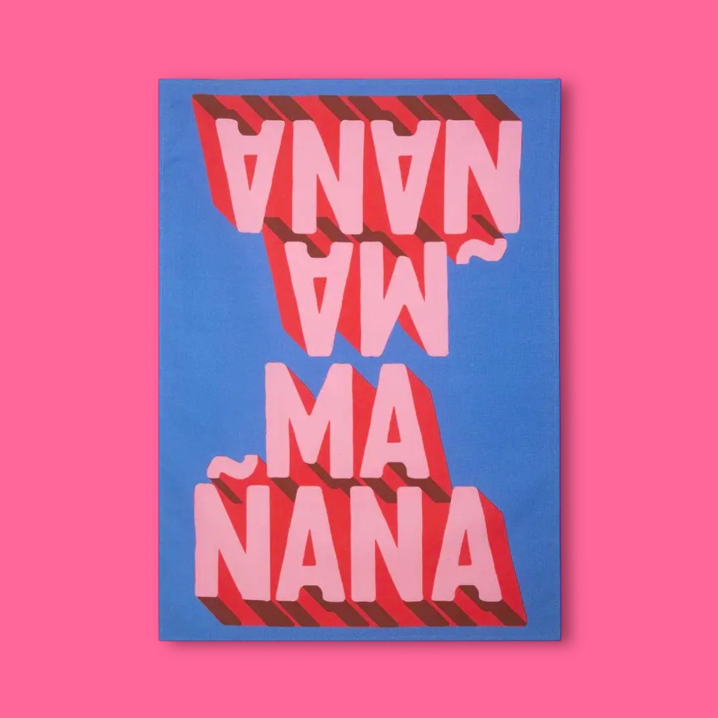 Mexican Street Style Tea Towel - Manana