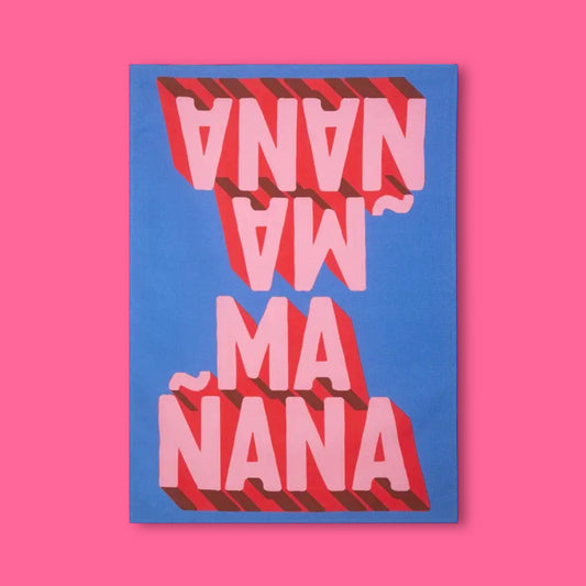 Mexican Street Style Tea Towel - Manana