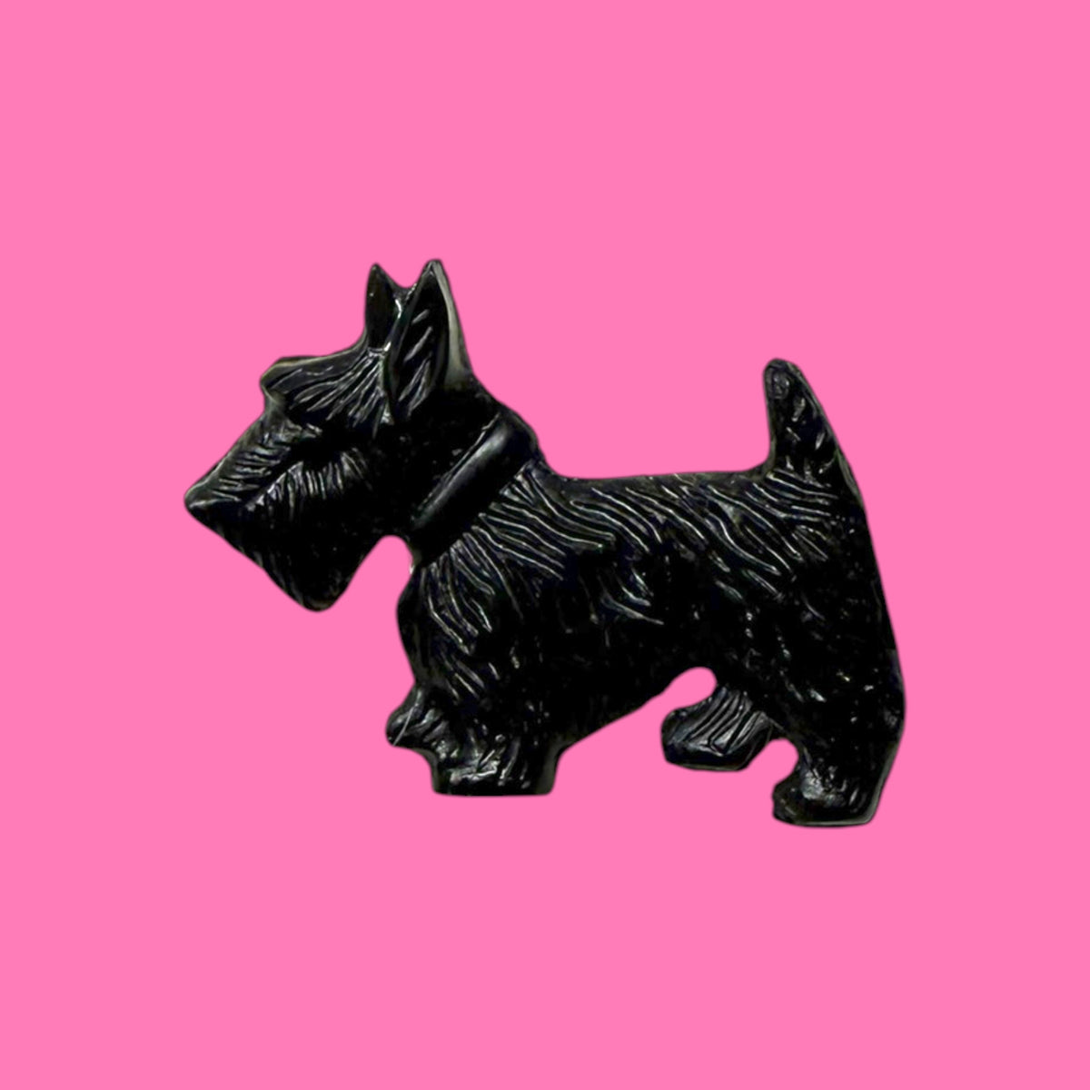 Retro Jarvis Scottie Dog Brooch