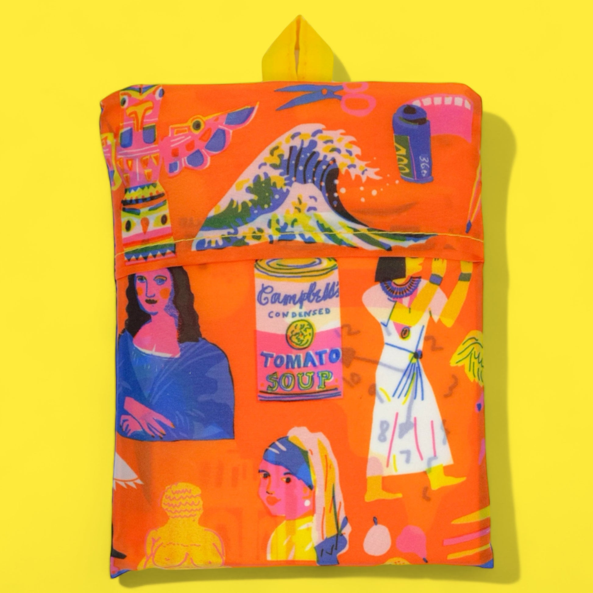 Art History - Foldable Shopping Sack by the Printed Peanut - Hella Kitsch