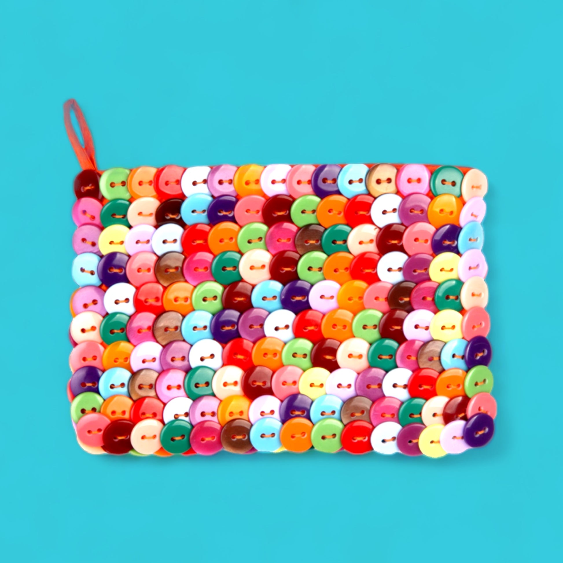 300 Button Coin Purse - Hella Kitsch