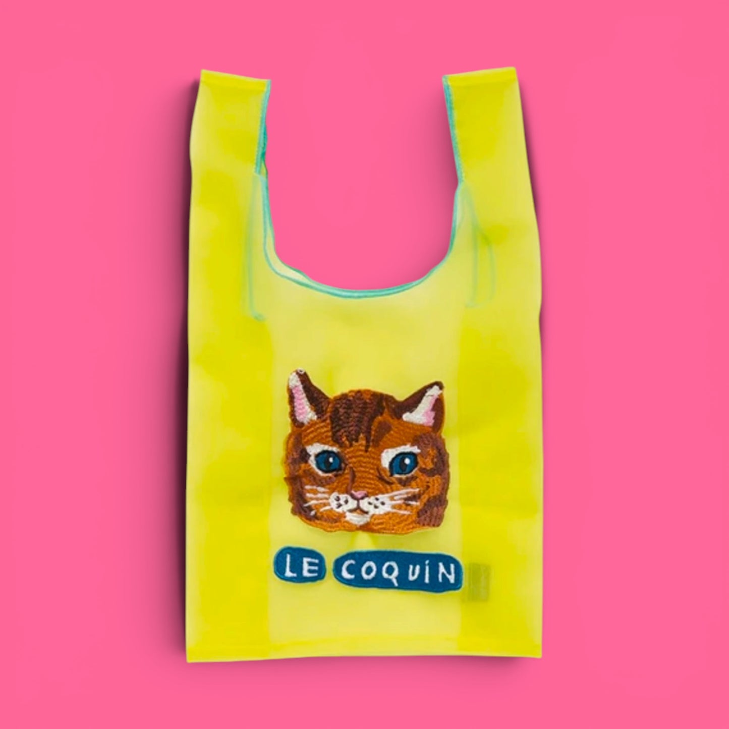 Nathalie Lete Organza Embroidered Tote