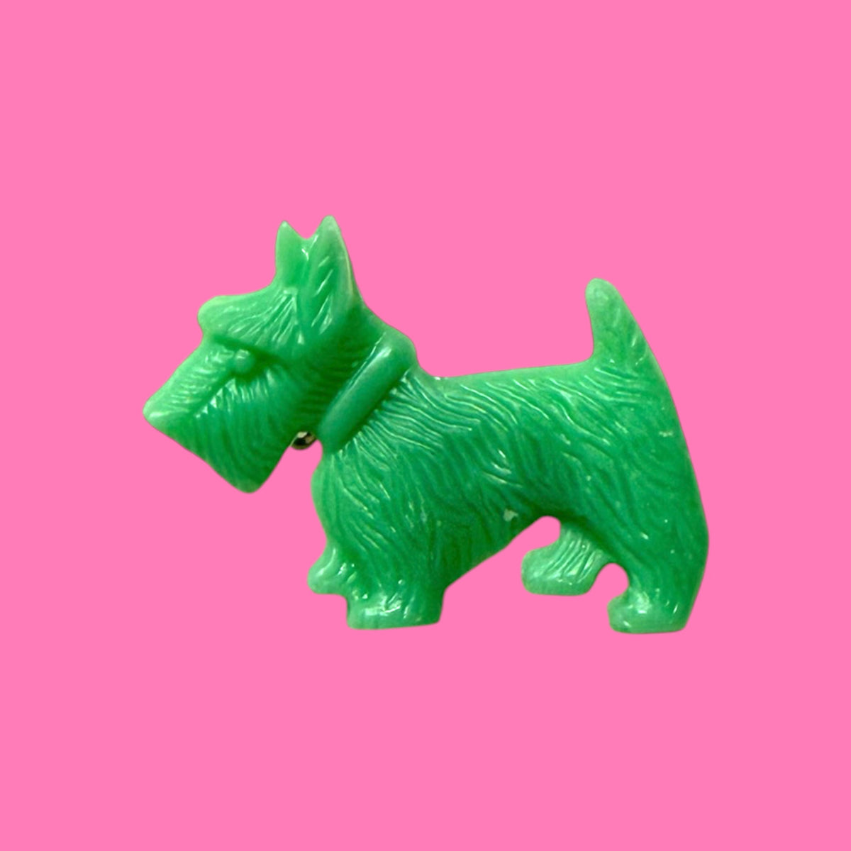 Retro Jarvis Scottie Dog Brooch