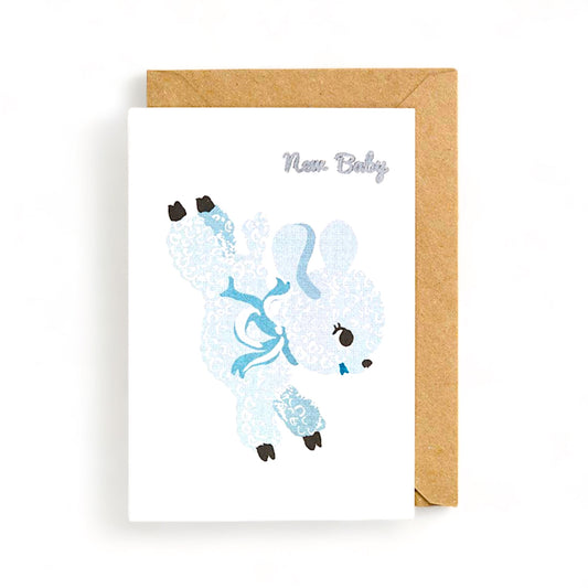 New Baby- Boy Greeting Card