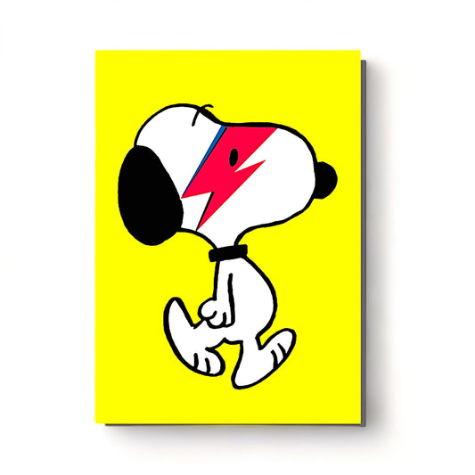 Snoopy Flash - Greeting Card - Hella Kitsch