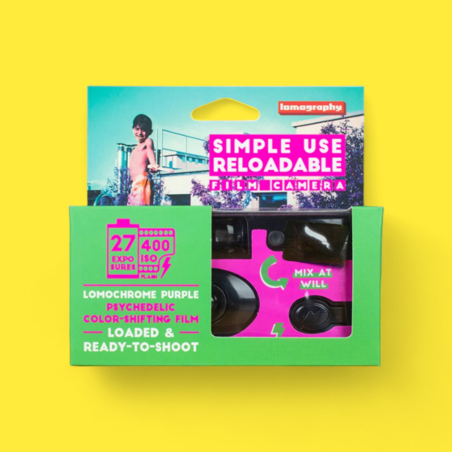 Lomography - Purple Reloadable Camera