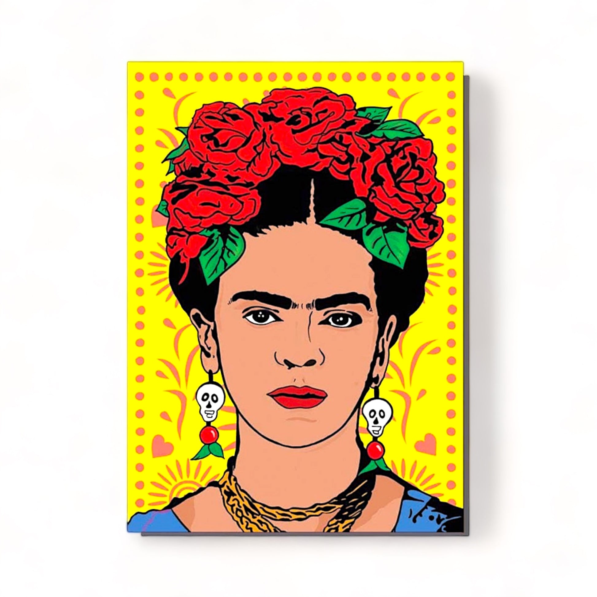 Frida Kahlo Greeting Card - Hella Kitsch