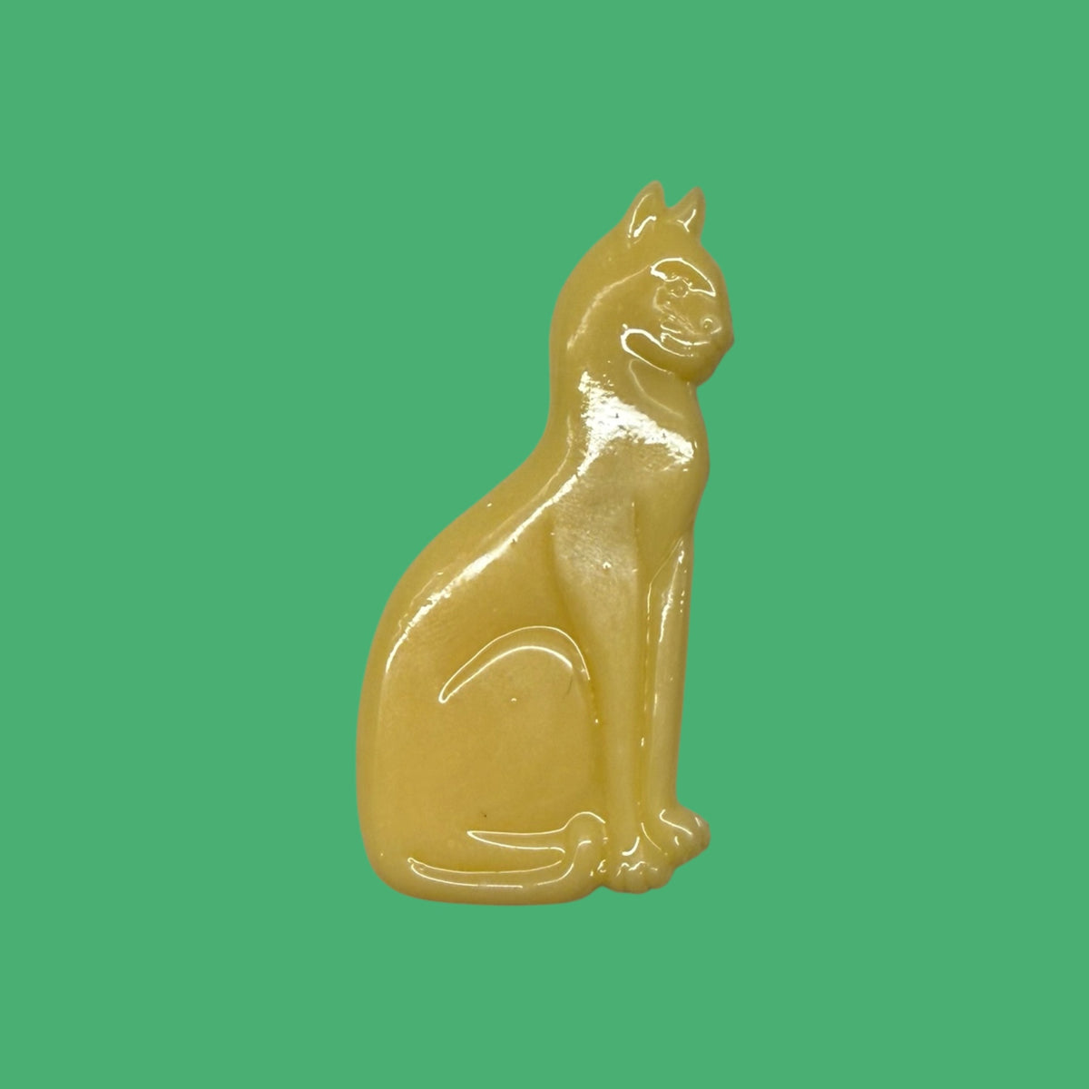 Retro Bluebell Cat Brooch