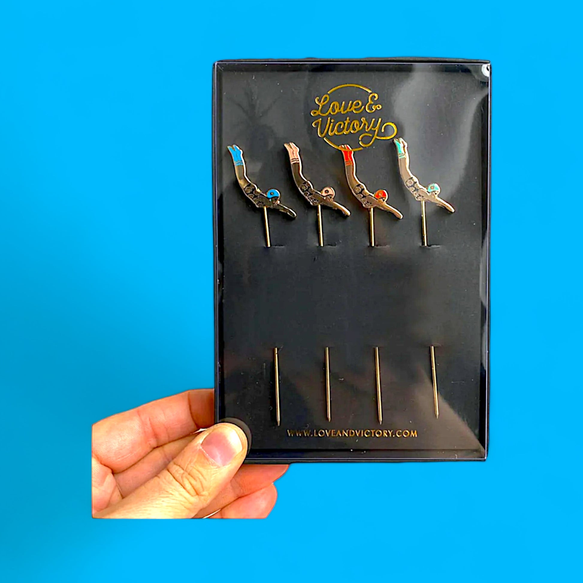 Multicolor Diver Cocktail Picks - Hella Kitsch