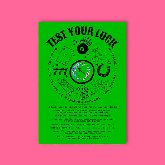 Halloween Scratch-Off Fortune Cards - Hella Kitsch