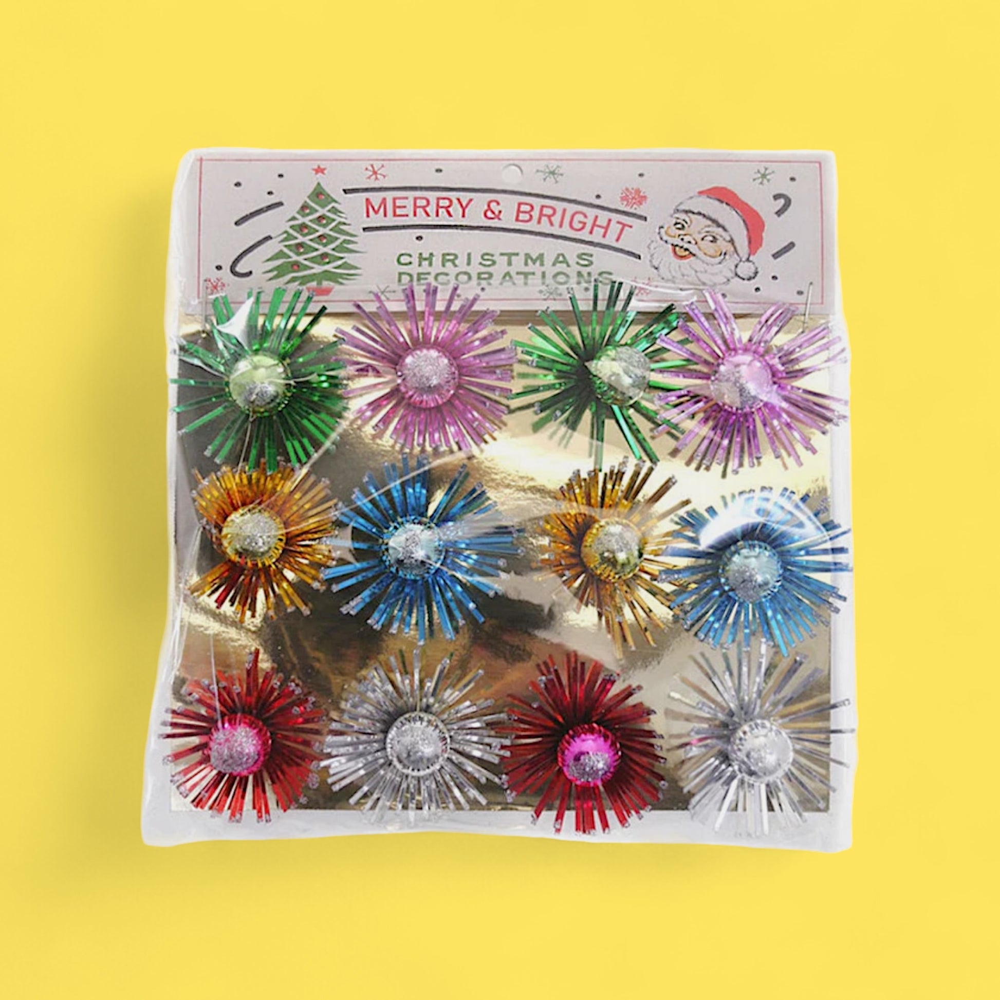 Cody Foster Vintage Tinsel Starbursts - Hella Kitsch