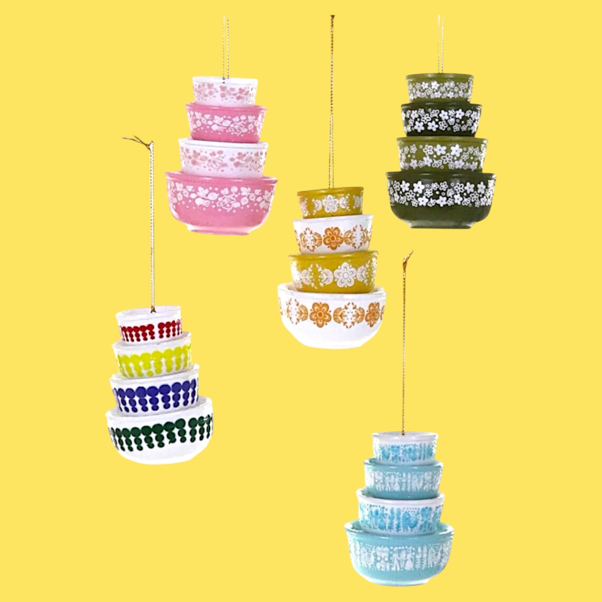 Cody Foster Vintage Pyrex Mixing Bowl - Ornaments - Hella Kitsch