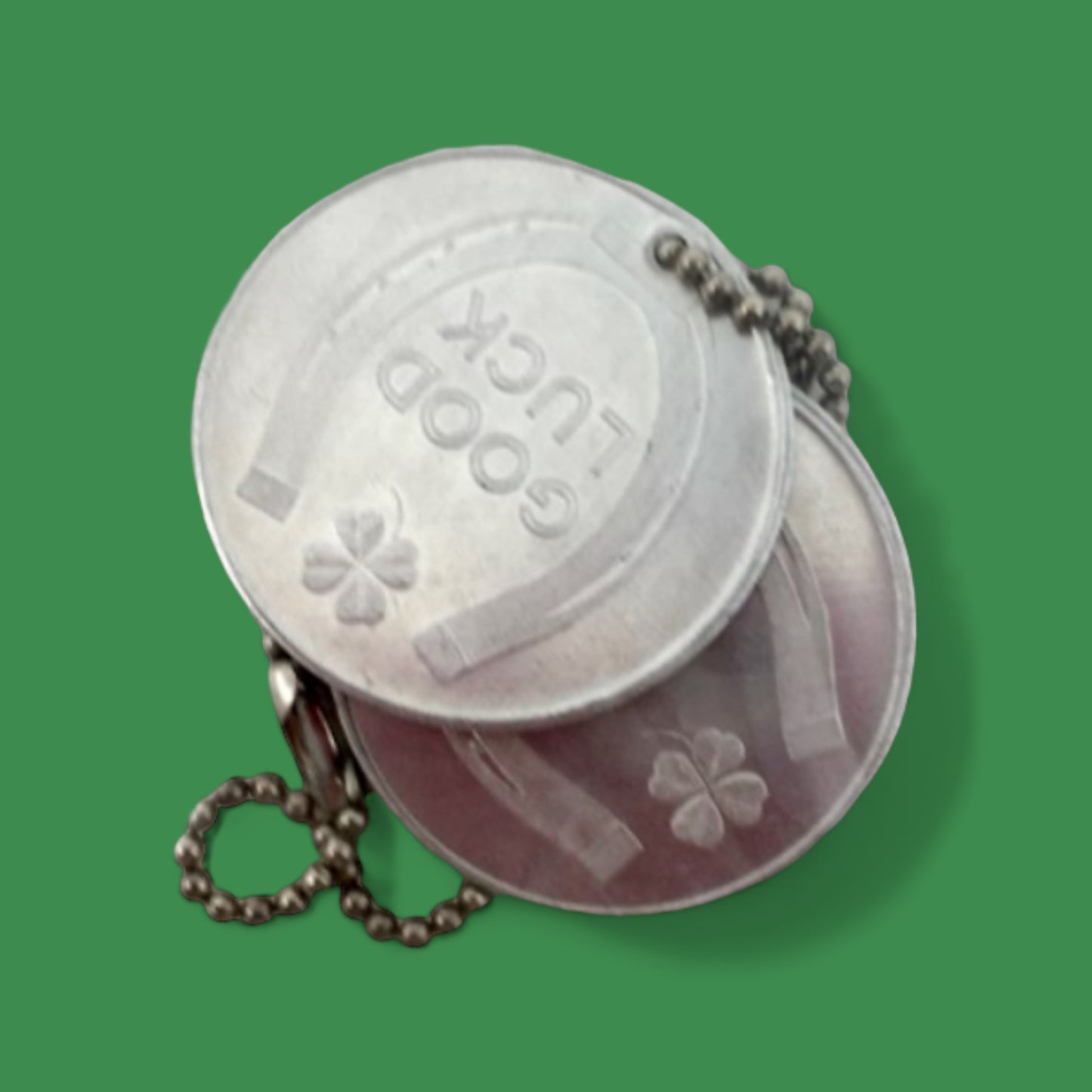 Good Luck Coin Keychain