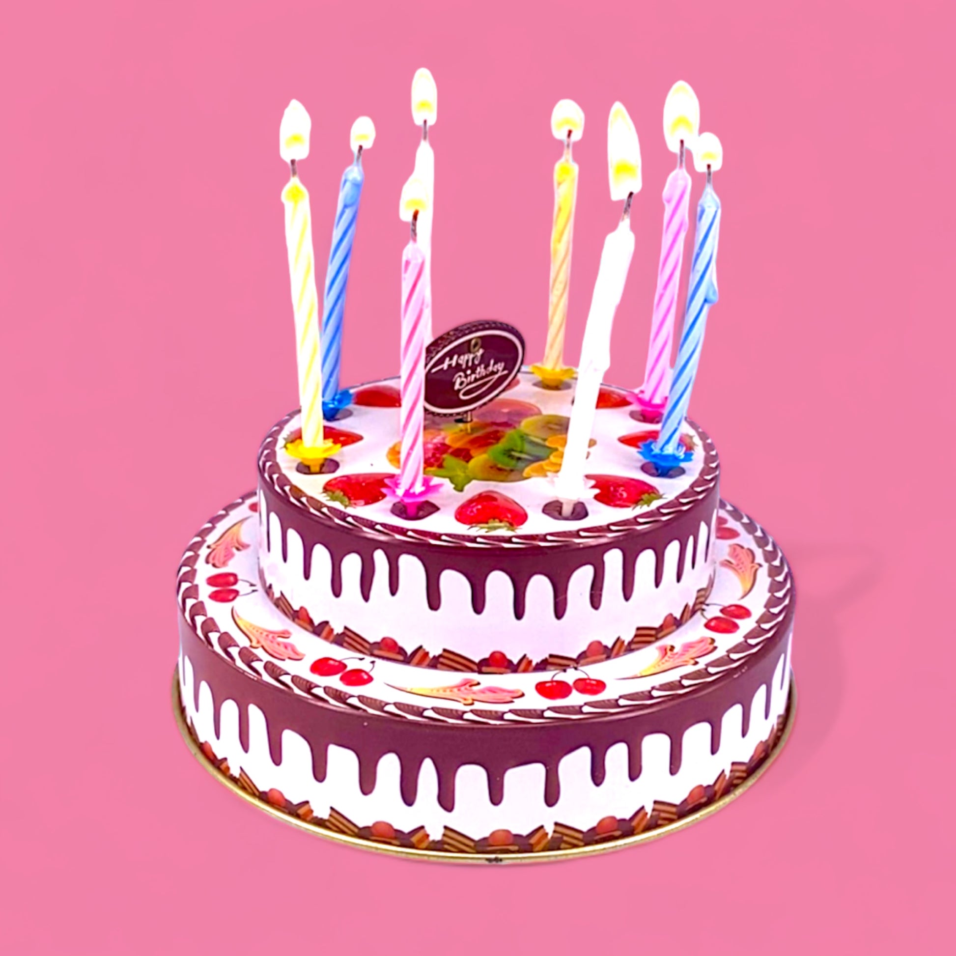 Happy Birthday Musical Cake - Hella Kitsch