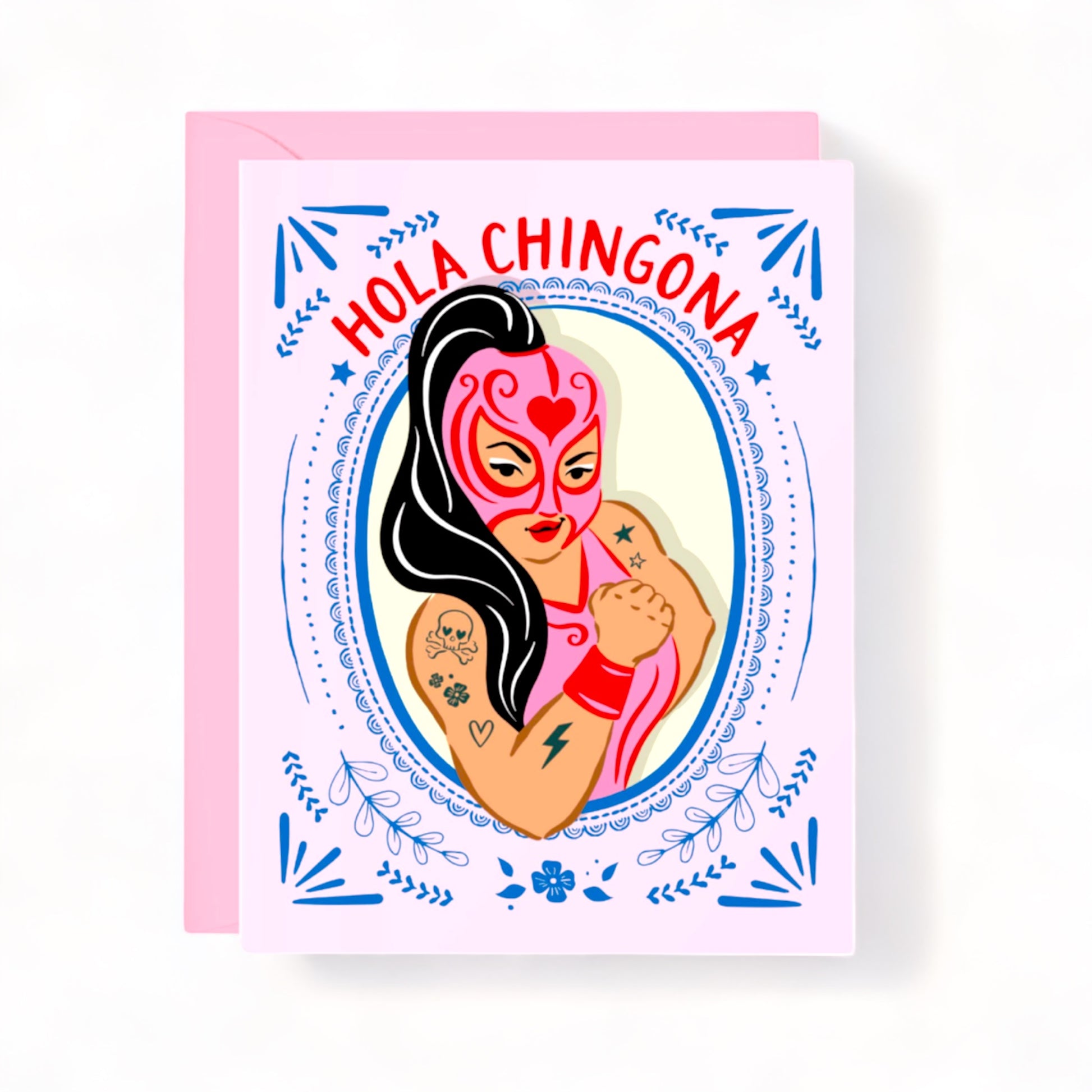 Hola Chingona! - Greeting Card - Hella Kitsch