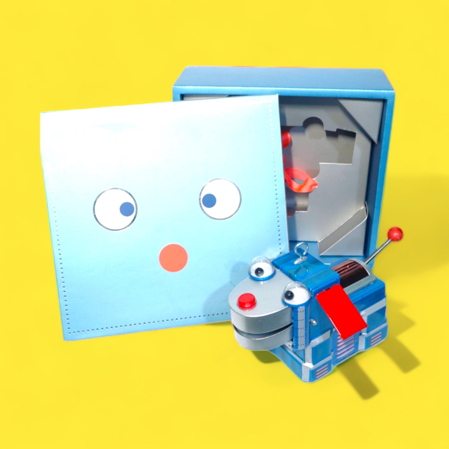 V2 Spacedog - Tin Wind-Up Toy - Hella Kitsch