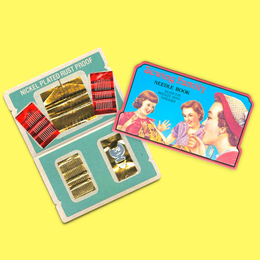 Vintage Inspired Sewing Family Book of Needles
