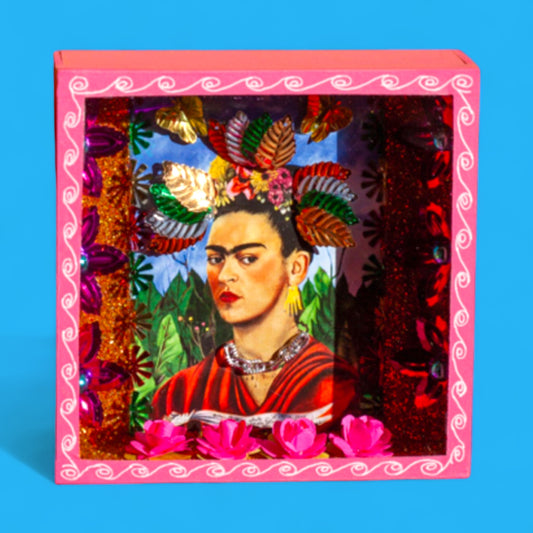 Frida Kahlo Nicho - Roses - Hella Kitsch