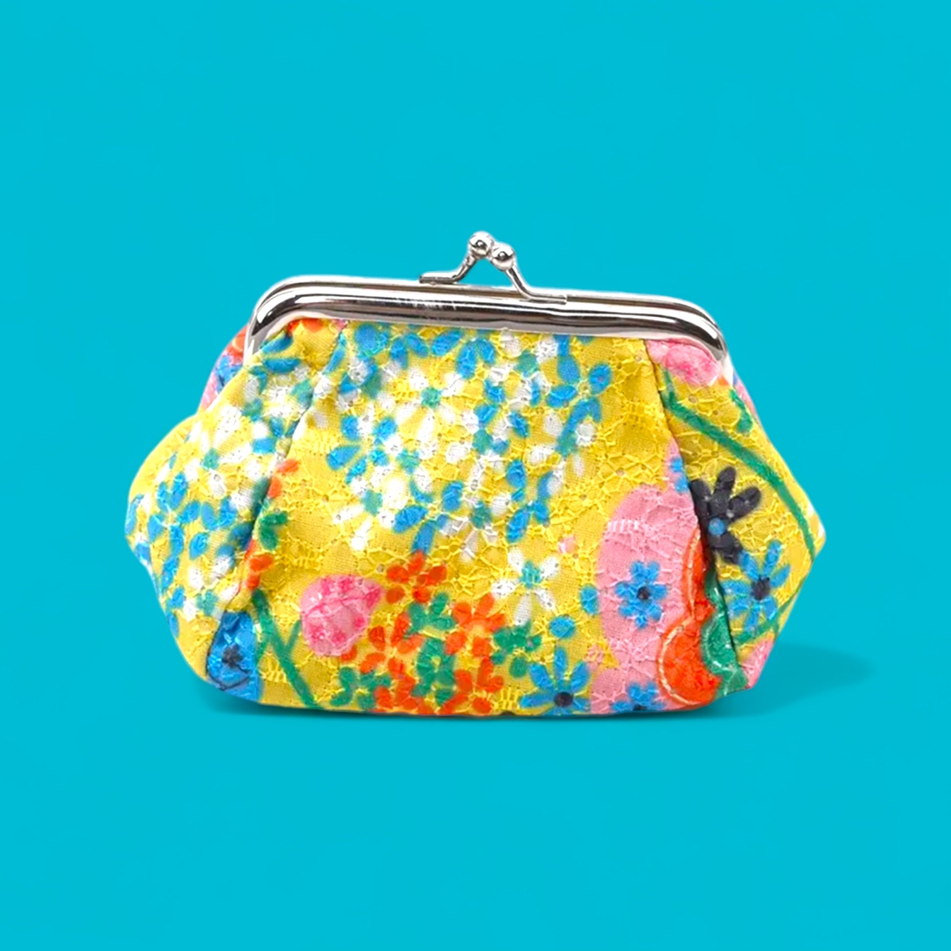 Japanese Flower Power Coin Purse - Hella Kitsch