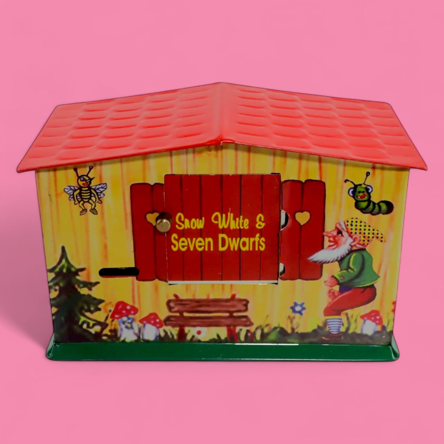 Snow White Tin Bank