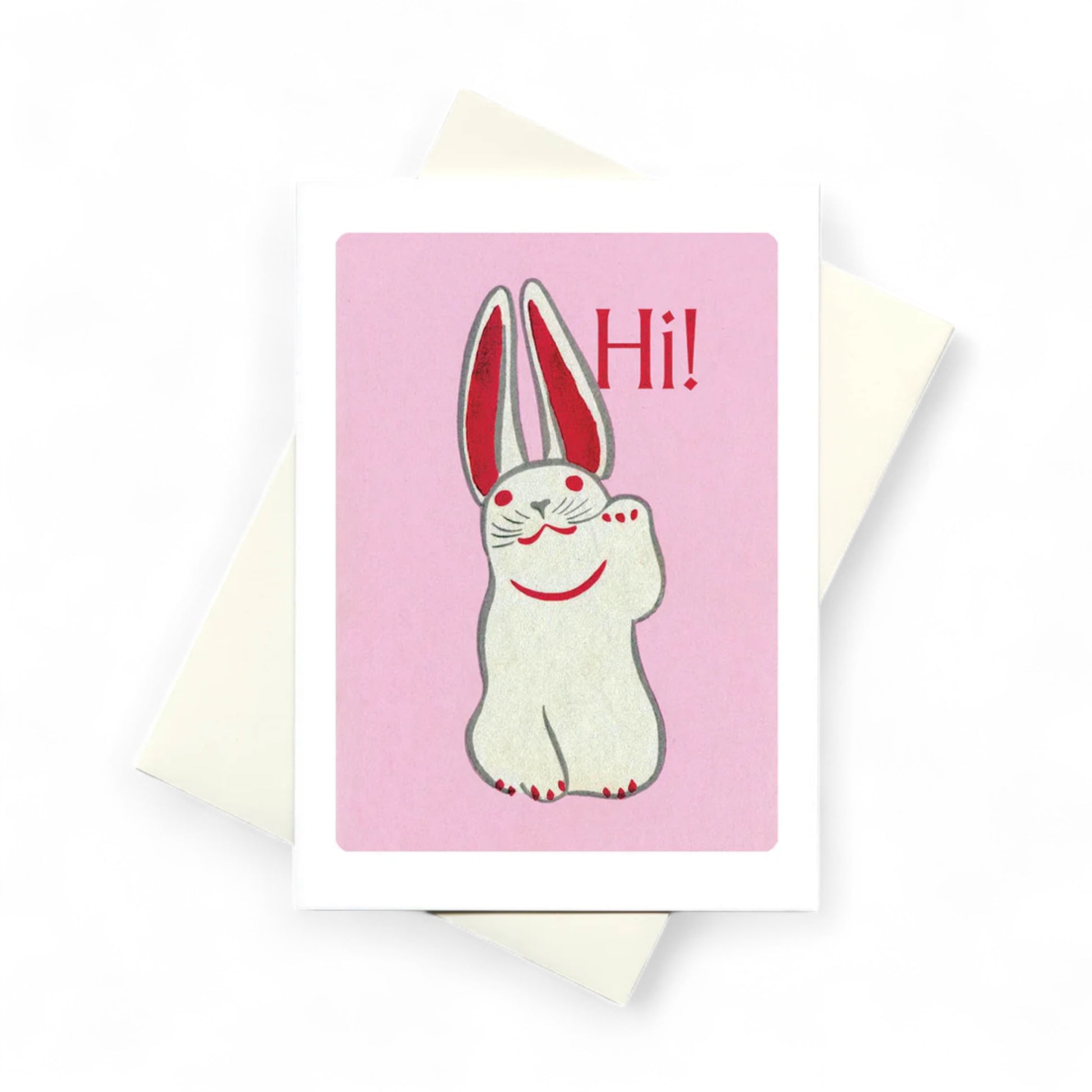 Hi! - Greeting Card - Hella Kitsch