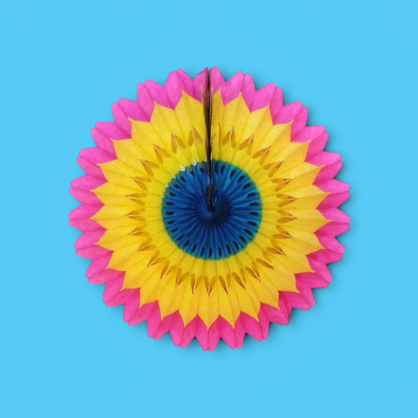 Honeycomb Tissue Flower Fan