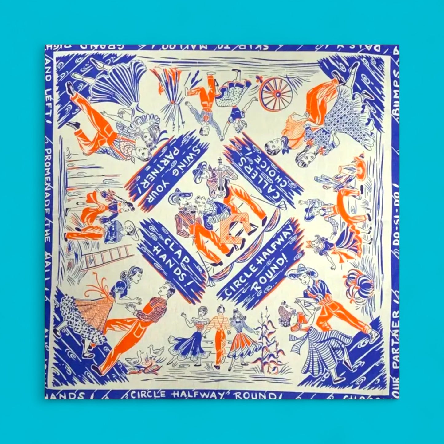 Song and Dance Bandanas - Red or Blue