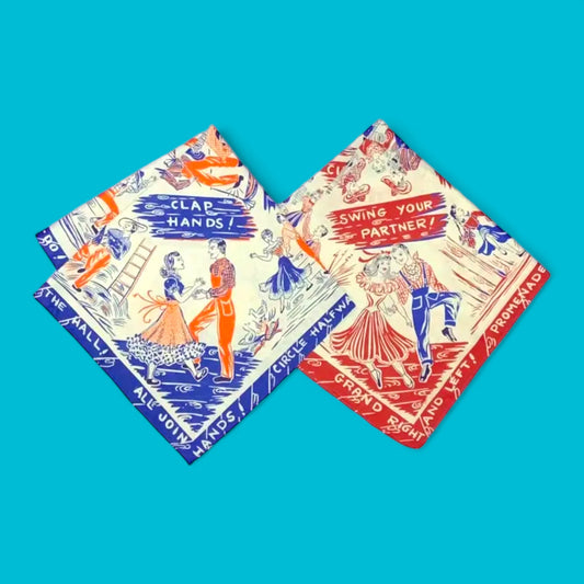 Song and Dance Bandanas - Red or Blue