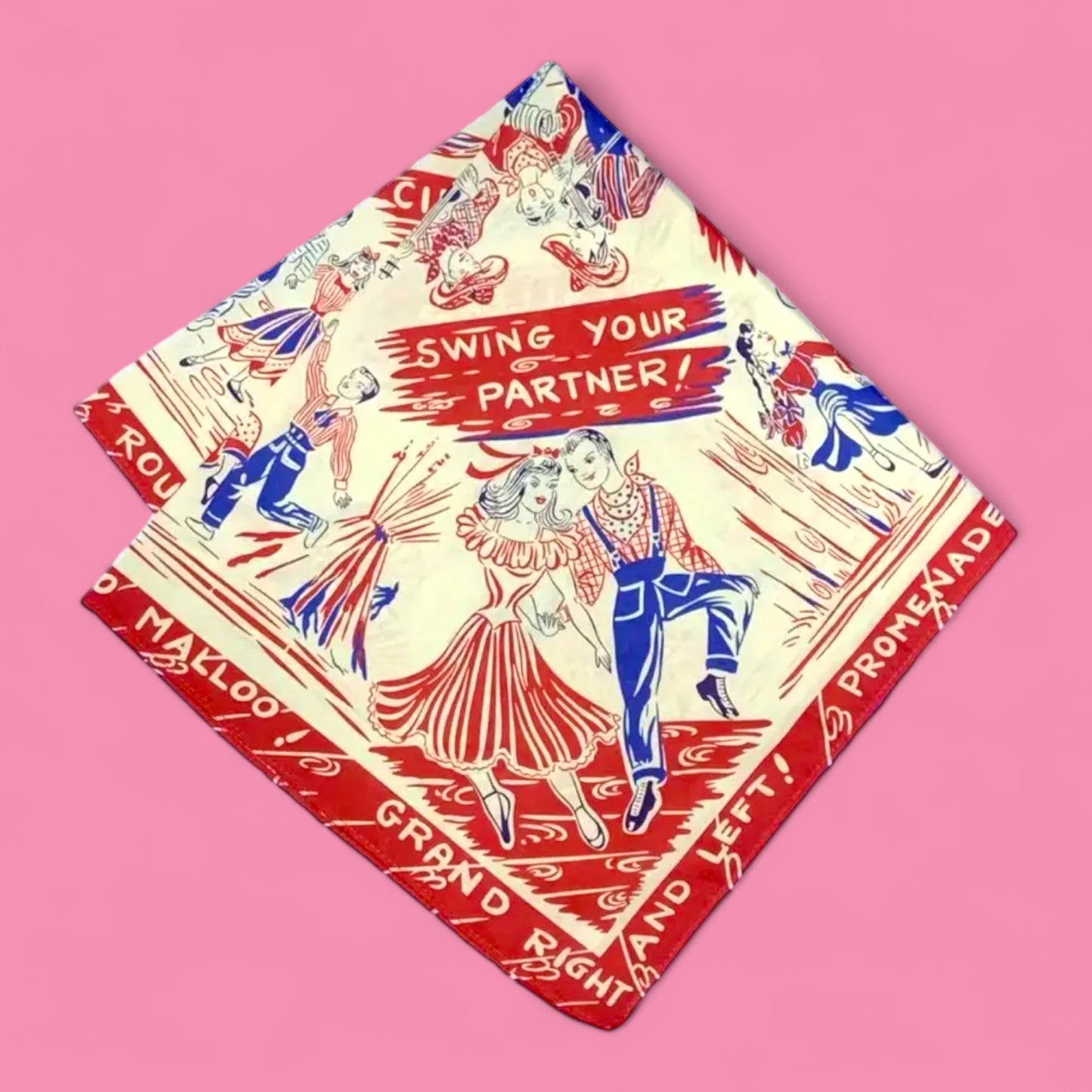 Song and Dance Bandanas - Red or Blue